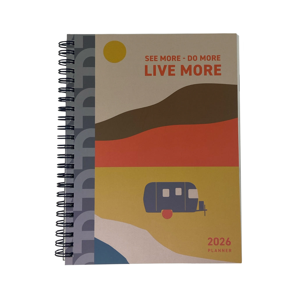 Airstream 2026 Weekly Monthly Calendar