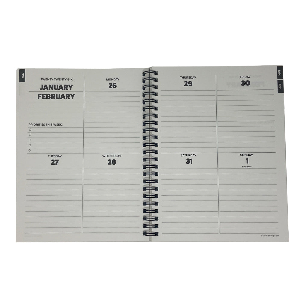 Airstream 2026 Weekly Monthly Calendar